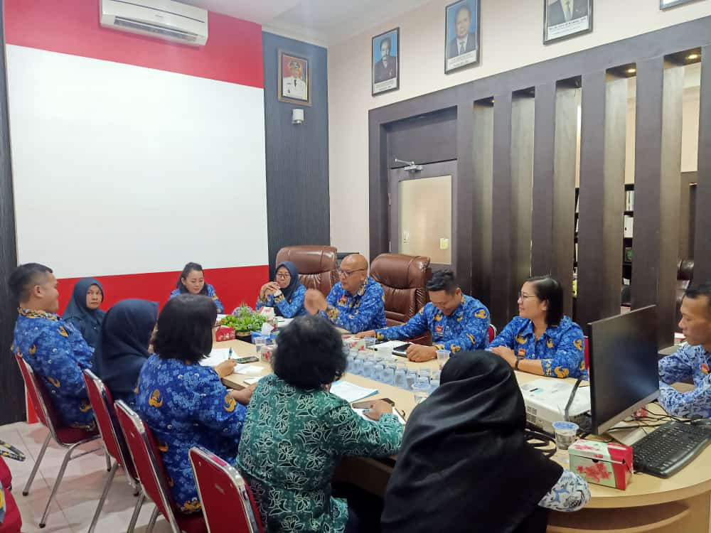 DINSOSP3AKB Kabupaten Sanggau Bersama SKPD Terkait Kolaborasi Percepatan Penerbitan KIA dan Akta Kel
